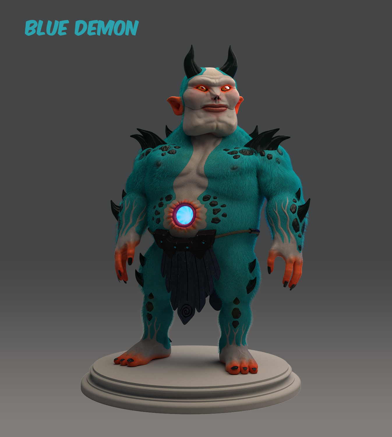 Demon Blue